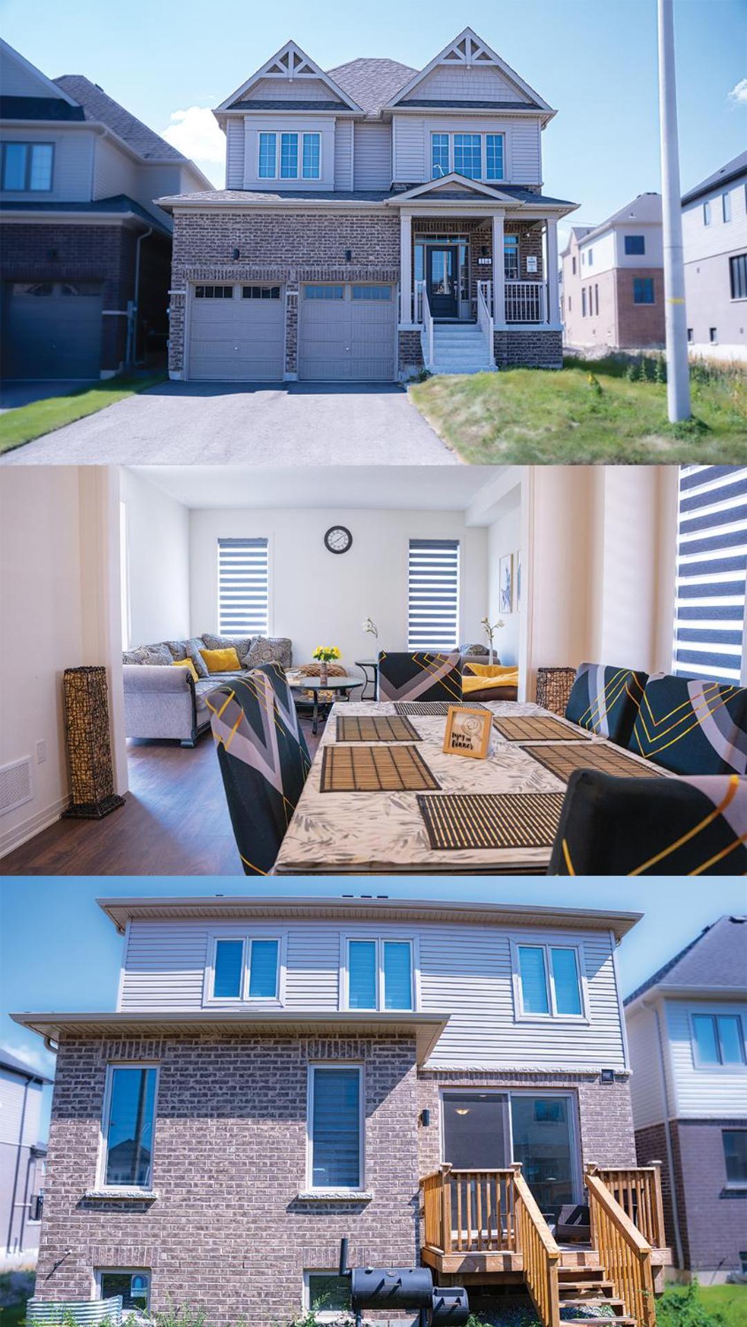 Modern 4Br House In Barrie! Villa Exterior foto